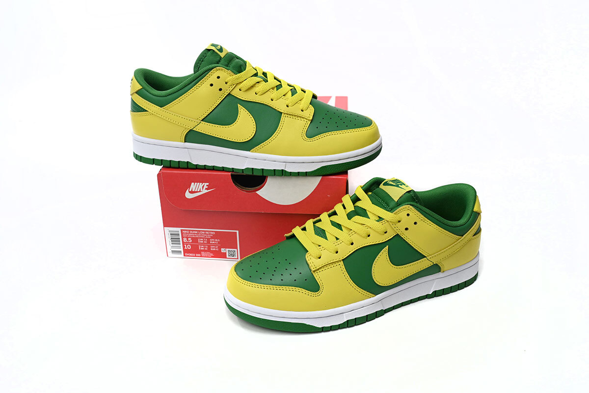 Reverse Brazil Dunks