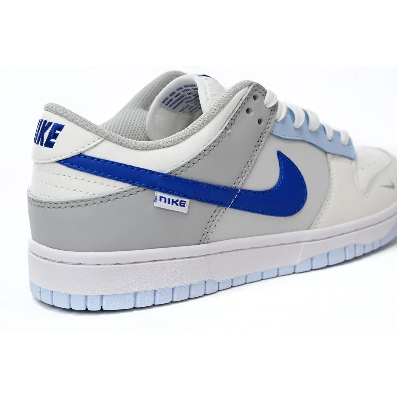 dunk low ivory hyper royal