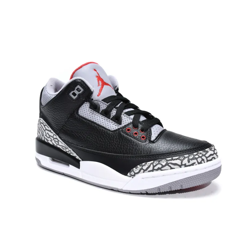 Jordan Retro 3 Black Cement 854262-001