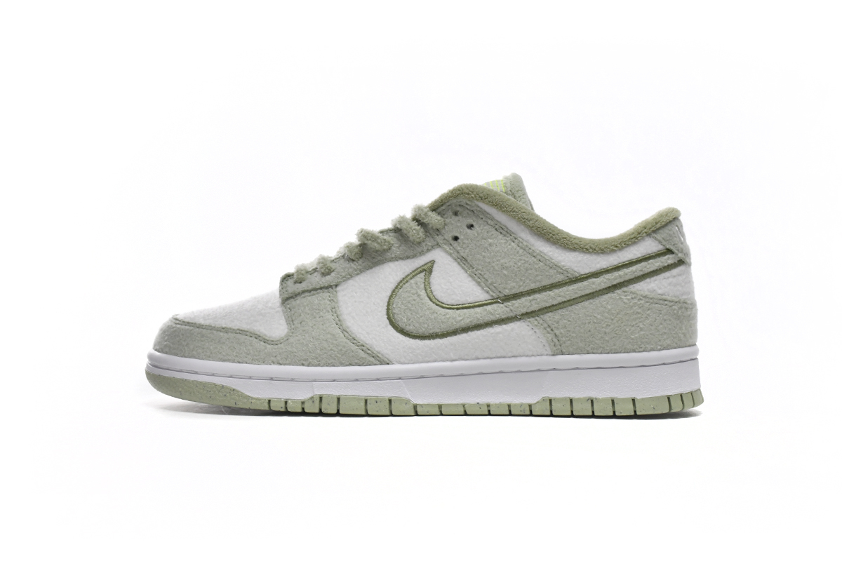 Nike Dunk Low Fleece Green