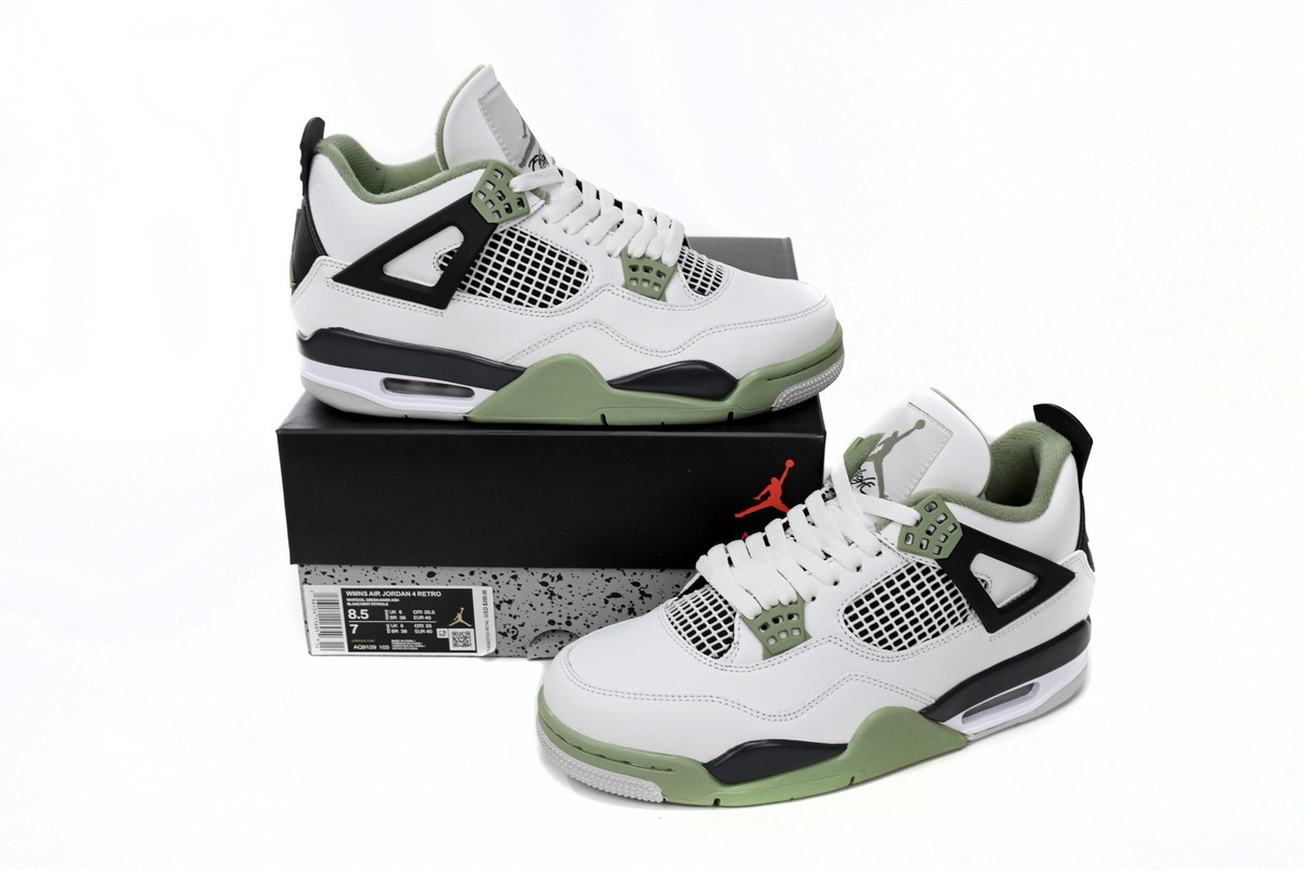 Jordan 4 Retro Seafoam AQ9129-103