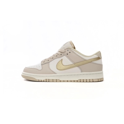 Nike Dunk Low Phantom Metallic Gold  DX5930-001 01