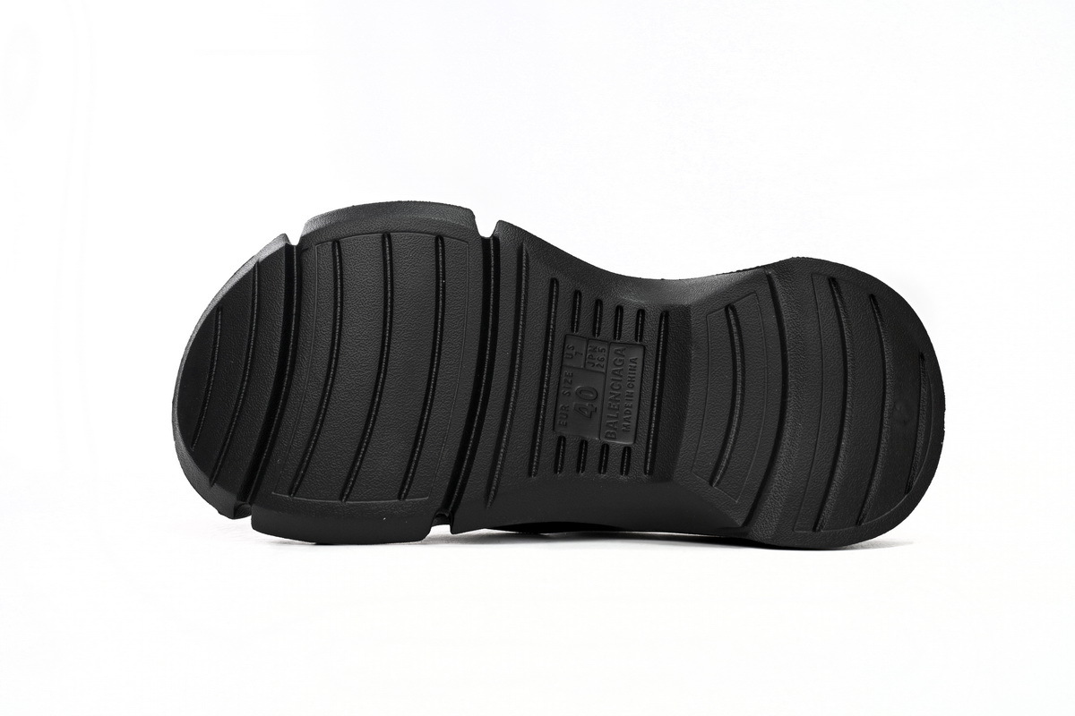 Balenciaga Mold Slide Sandal Black 653873W3CE21000