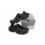 Balenciaga HD Lace Up Black 702421W3CES1000