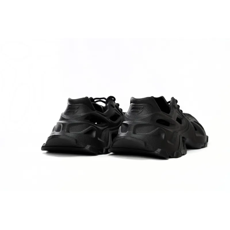 Balenciaga HD Lace Up Black 702421W3CES1000