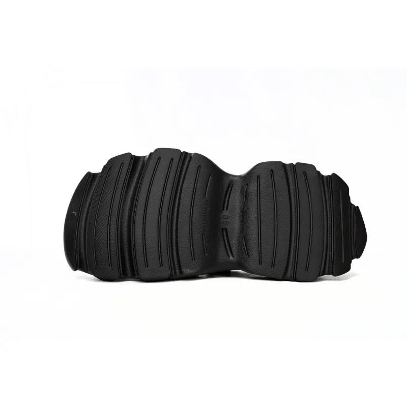 Balenciaga HD Lace Up Black 702421W3CES1000