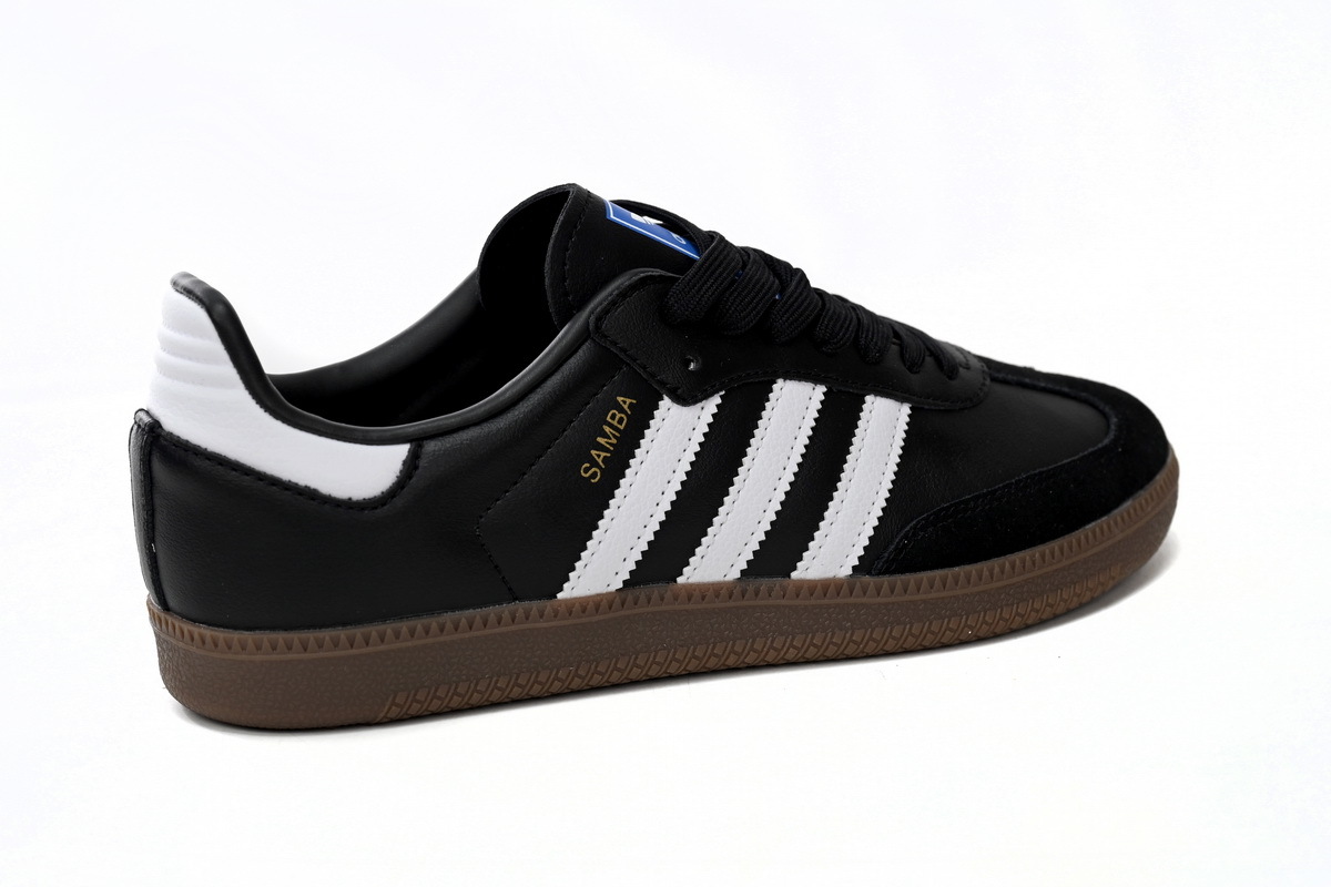 Adidas Samba  Black White Gum B75807