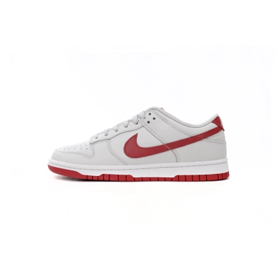 Nike Dunk Low Vast Grey Varsity Red FJ0832-011 01