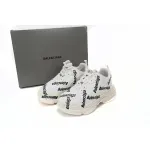 Balenciaga Triple S Allover Logo White 524039 W2FAB 9010