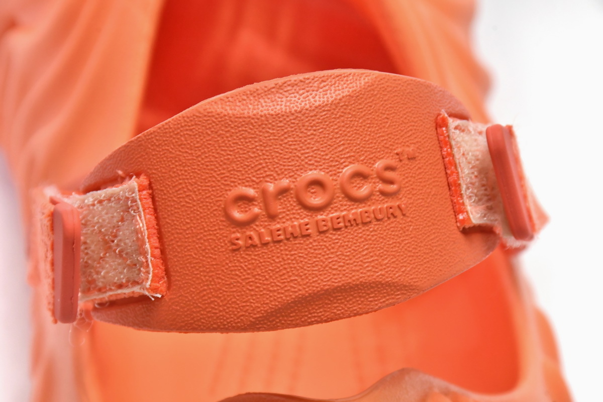 Salehe Bembury x Crocs Pollex Clog Orange 207393-6RL