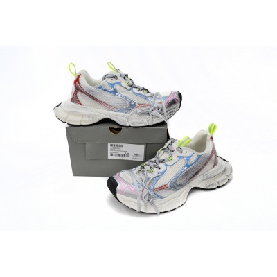 Balenciaga 3XL Sneaker Worn-Out - White Blue Red  734734W3XL5 9645 02