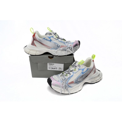 Balenciaga 3XL Sneaker Worn-Out - White Blue Red  734734W3XL5 9645 02