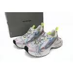 Balenciaga 3XL Sneaker Worn-Out - White Blue Red  734734W3XL5 9645
