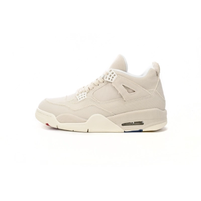 Air Jordan 4 Retro Blank Canvas DQ4909-100 01
