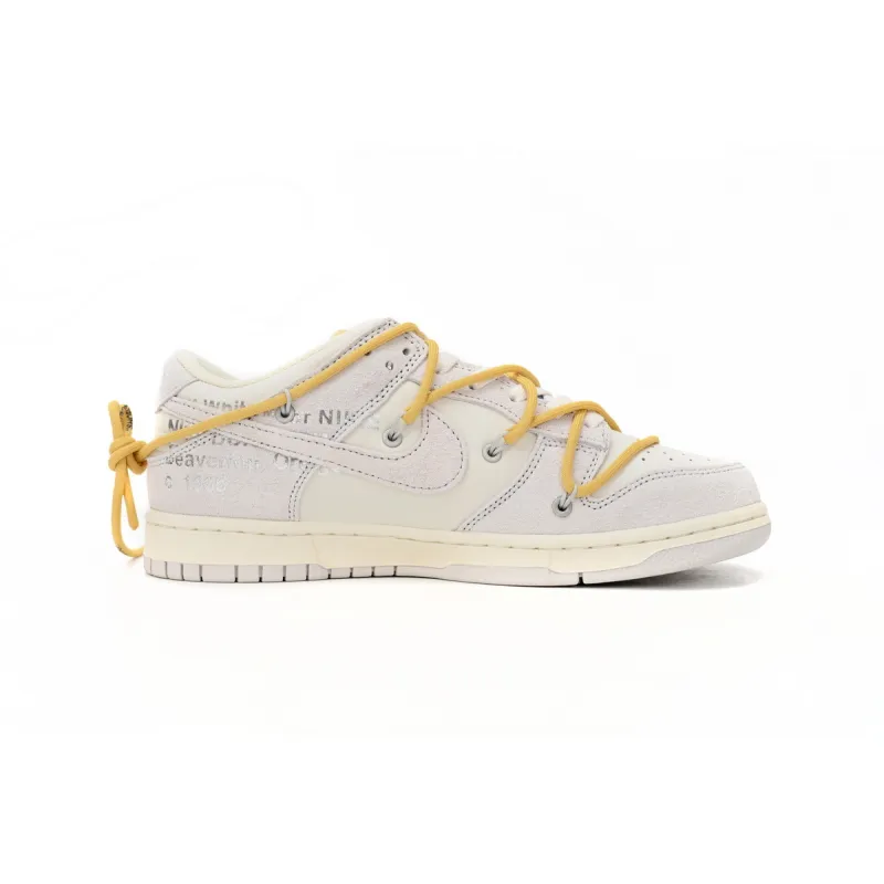 OFF WHITE x Nike Dunk SB Low The 50 NO.34 DJ0950-102