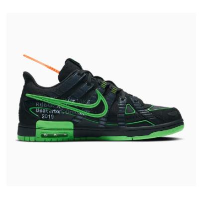 Nike Air Rubber Dunk Off-White Green Strike CU6015-001 02