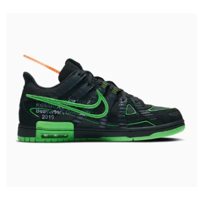 Nike Air Rubber Dunk Off-White Green Strike CU6015-001 01