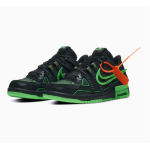 Fake Off-White x Air Rubber Dunk Green Strike