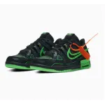 Fake Off-White x Air Rubber Dunk Green Strike