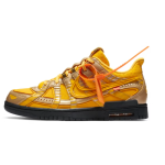 Fake Nike Air Rubber Dunk Off-White University Gold 