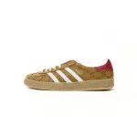 Adidas x Gucci Gazelle Beige Brown 'GG Monogram'