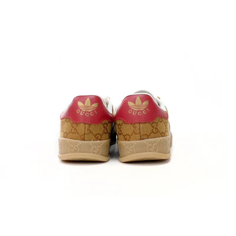 Adidas x Gucci Gazelle Beige Brown 'GG Monogram'