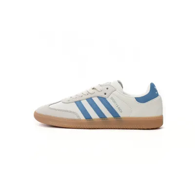 adidas Samba OG Sporty & Rich Cream Blue IE7096 01