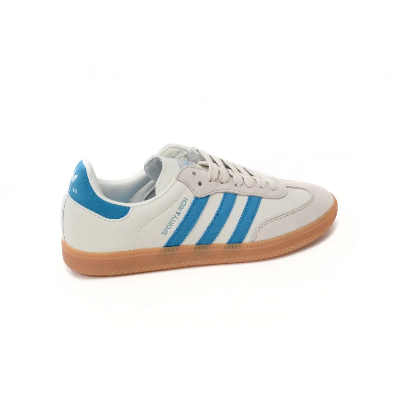 Sporty & Rich x adidas Samba OG Cream Blue