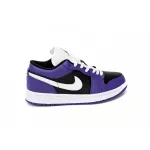 Air Jordan 1 Low Court Purple Black?