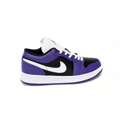 Jordan 1 Low Court Purple Black 553558-501 02