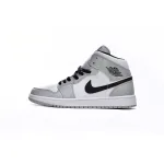 Air Jordan 1 Mid Light Smoke Grey