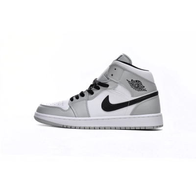 Air Jordan 1 Mid Light Smoke Grey 554724-092  01