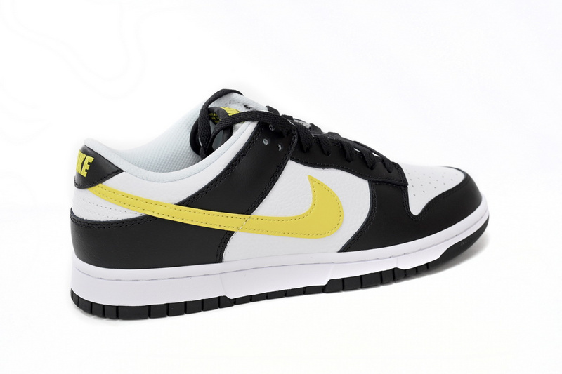 Nike Dunk Low Black Yellow White Women