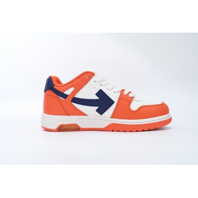 OFF-WHITE Out Of Office OOO Low Tops White Orange OIMA18 9F21LEA00 22045 02