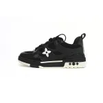 Louis Vuitton LV Skate Sneaker Black White Men
