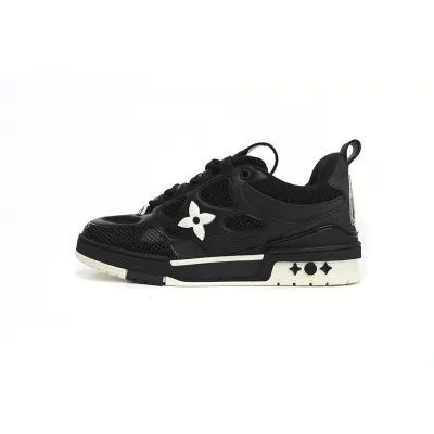 Skate Sneaker Black White 1AARR1 01