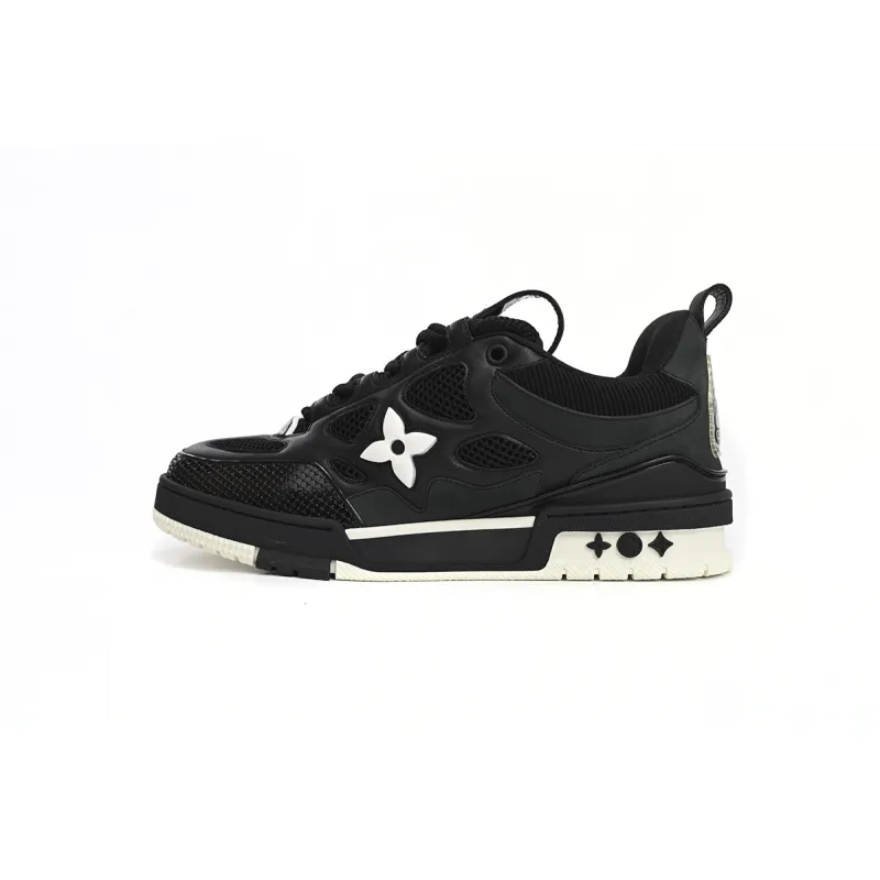 Louis Vuitton LV Skate Sneaker Black White Men