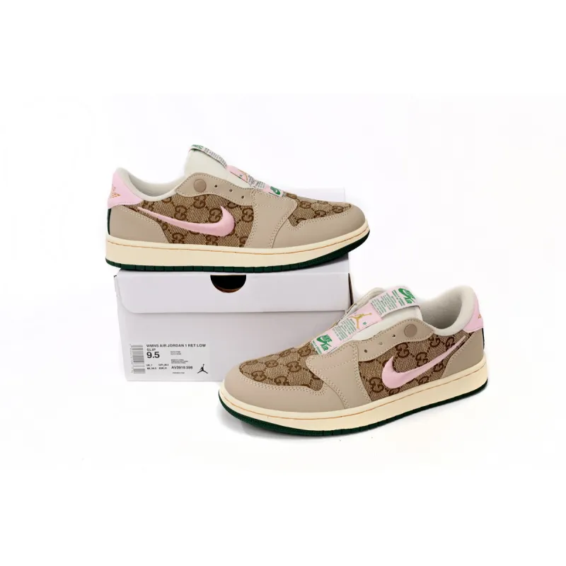Air Jordan 1 Low Gucci Powder Women