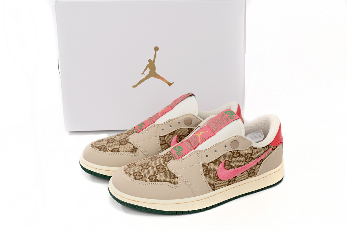 Air Jordan 1 Low Gucci Roseo Men
