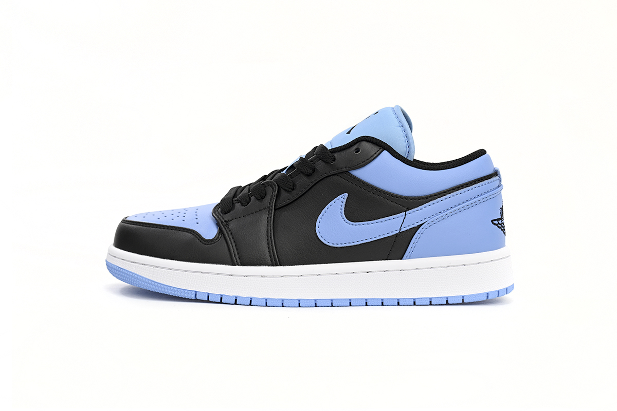 Air Jordan 1 Low Black University Blue