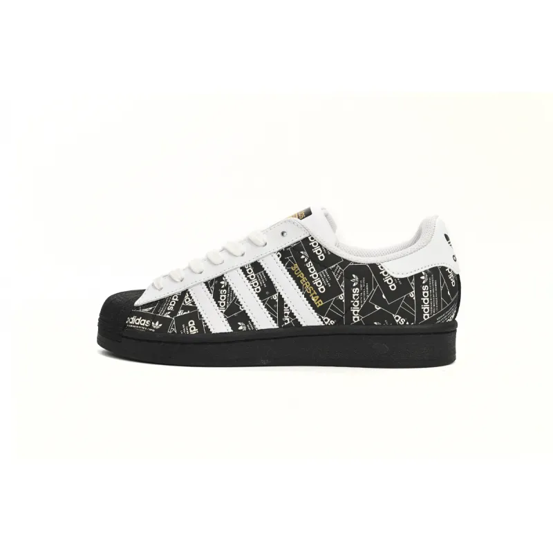 adidas Superstar All Over-Print Black