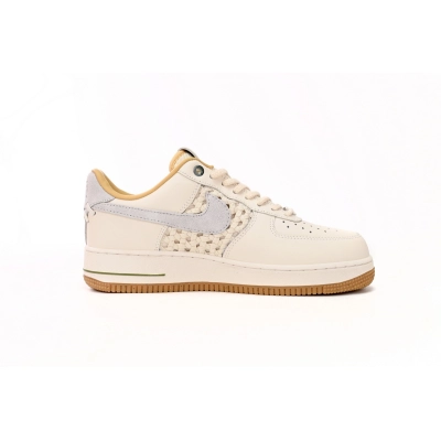 Nike Air Force 1 Low '07 Premium NAI-KE Bamboo Weave FN0369-101 02