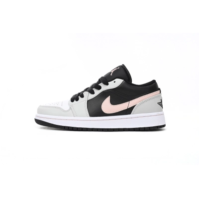 Jordan 1 Low Black Grey Pink 553558-062 01