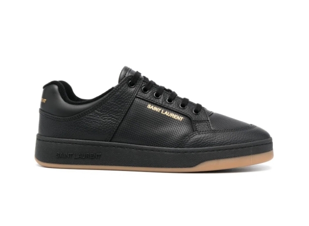 Saint Laurent SL/61 leather perforated sneakers