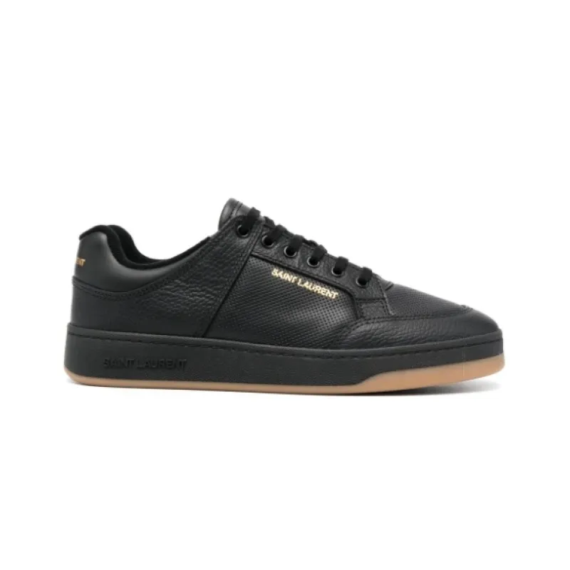Saint Laurent SL/61 leather perforated sneakers