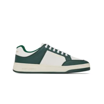 Saint Laurent SL/61 leather sneakers Green 01