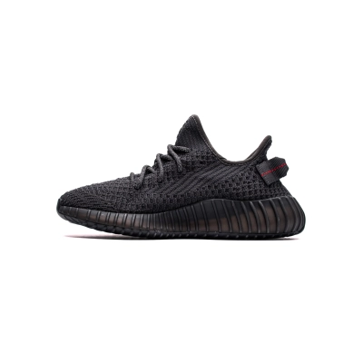 Yeezy Boost 350 V2 Black Non-Reflective FU9013 （Kids） 01