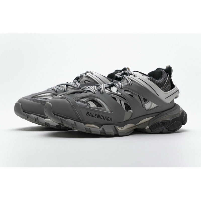 balenciaga track grey and white