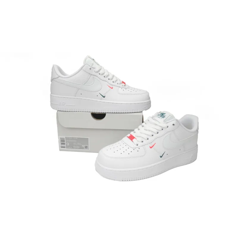 Wmns Air Force 1 '07 Essential Summit White Solar Red CT1989-101