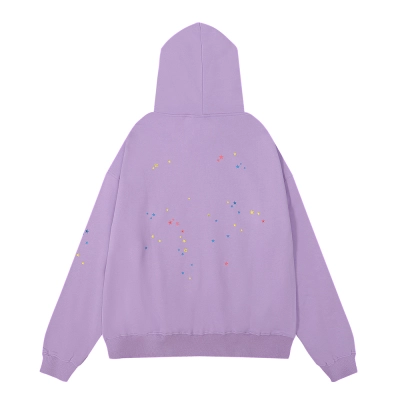 Sp5der TC5 Hoodie Purple 02